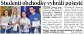 Studenti obchodky vyhráli pošesté